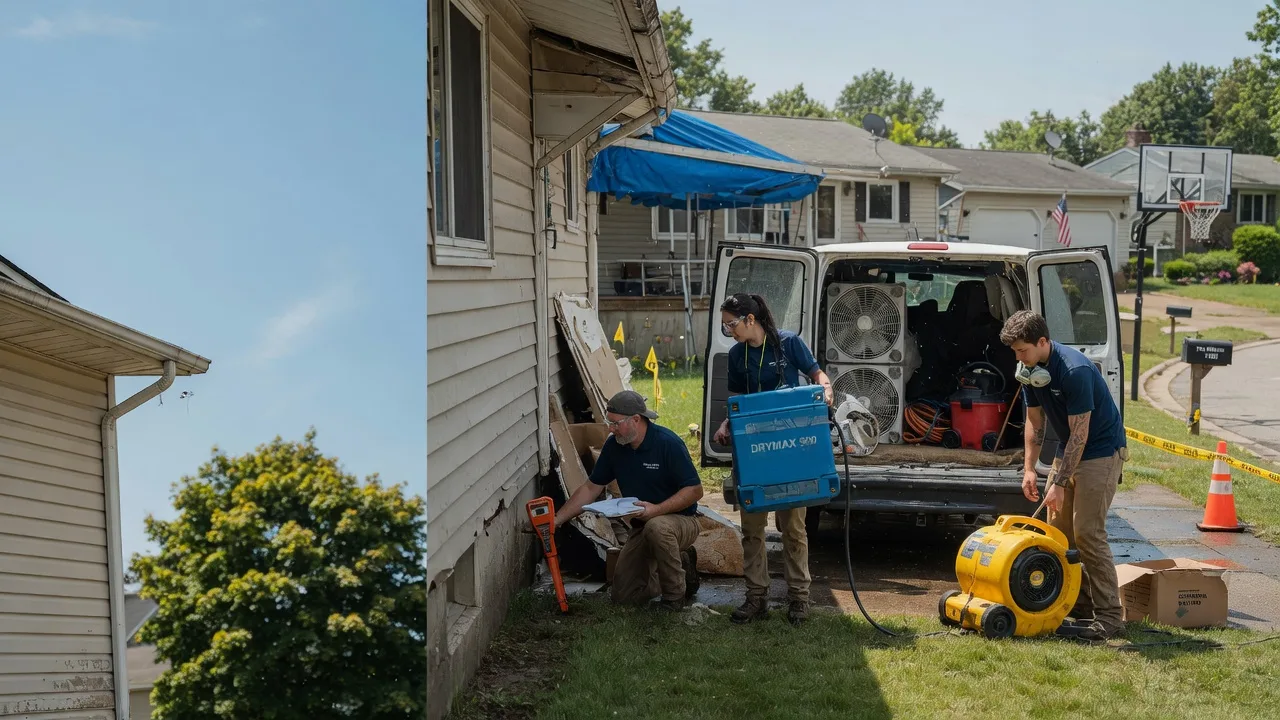 Ceiling Leak Cleanup in Porter, MN near me